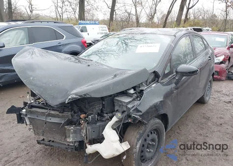 2013 Ford Fiesta Se from USA, damaged, VIN 3FADP4BJ4DM193272